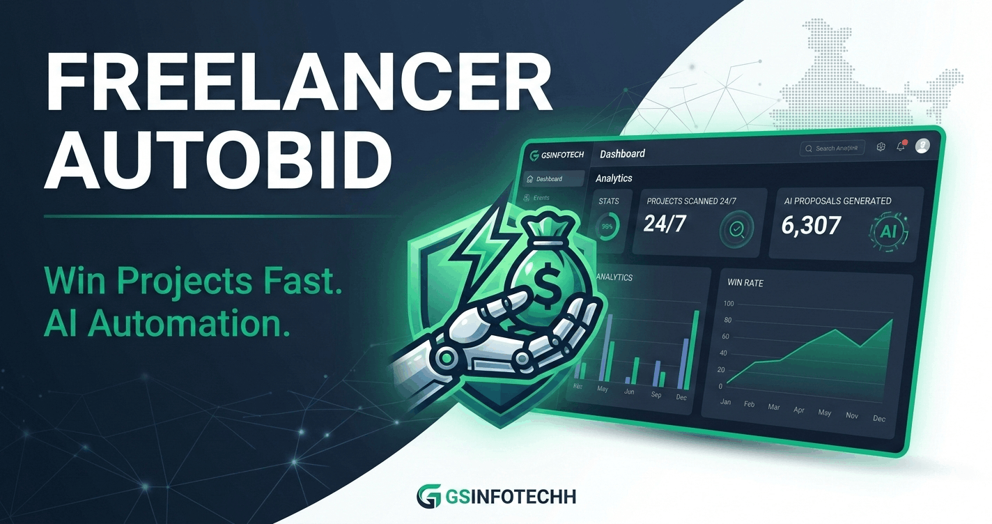 Freelancer Auto Bidding Bot Dashboard